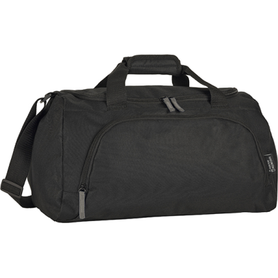 KEMSING RECYCLED DUFFLE BAG in Black Grey