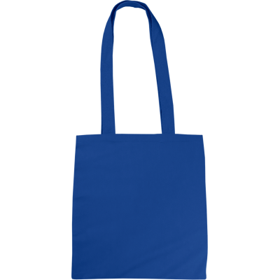 KINGSBRIDGE COLOUR COTTON SHOPPER TOTE BAG - 5OZ MEDIUM BLUE