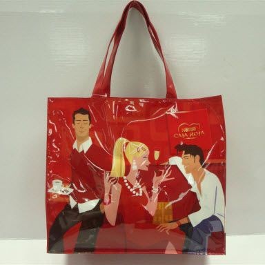 KNOWSLEY PVC SHOPPER TOTE BAG