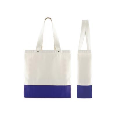 KOMBA BLUE 100% CANVAS ECO SHOPPER 10OZ TOTE BAG