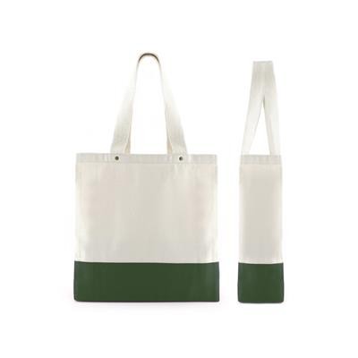 KOMBA GREEN 100% CANVAS ECO SHOPPER 10OZ TOTE BAG