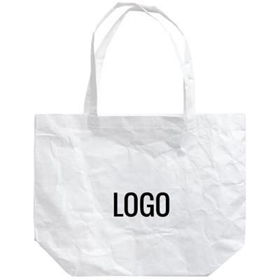 KRAFT NON WOVEN REUSABLE SHOPPER TOTE BAG