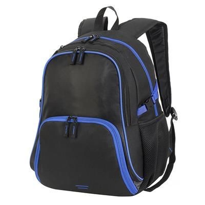 KYOTO ULTIMATE BACKPACK RUCKSACK in Black & Royal