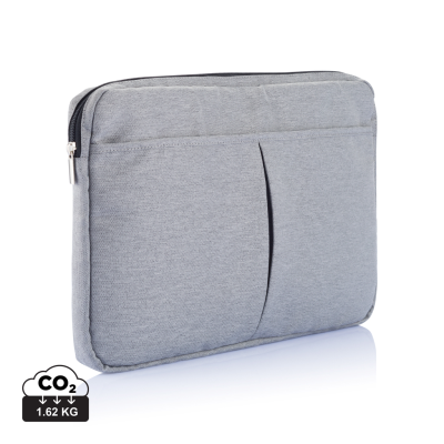 LAPTOP SLEEVE 15” PVC FREE in Grey