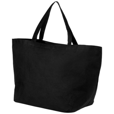 MARYVILLE NON-WOVEN SHOPPER TOTE BAG 28L in Solid Black