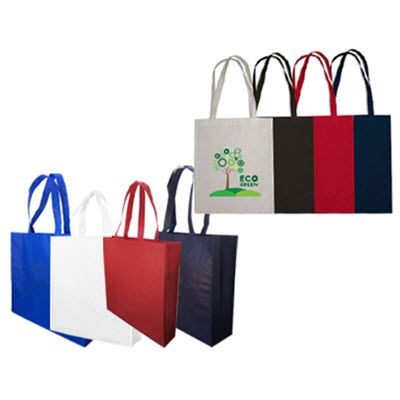 MOBBERLEY NON WOVEN SHOPPER TOTE BAG FOR LIFE