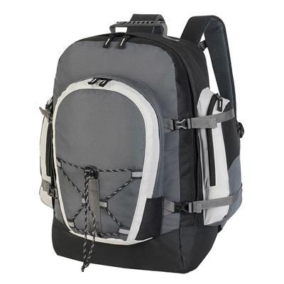 MONTE ROSA TRIP BACKPACK RUCKSACK in Dark Grey, Black & Pale Grey