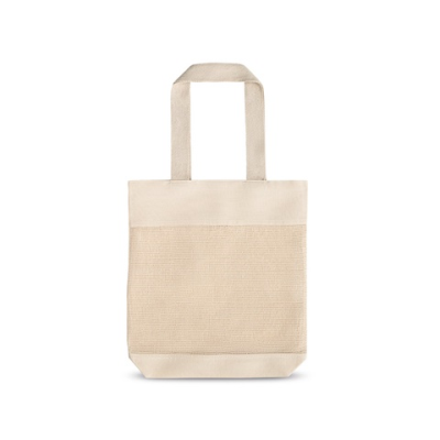 MUMBAI 100% COTTON MESH BAG (180 G & M²) in Light Natural