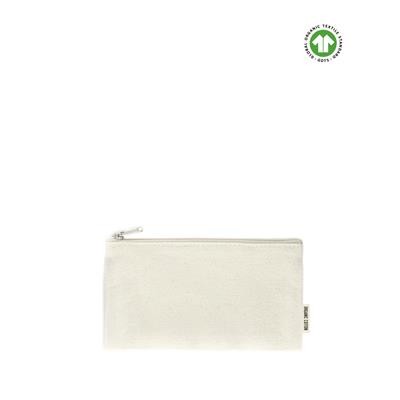 MWARI 10OZ ORGANIC ZIPPERED POUCH with Nylon Zipper & Cotton Label