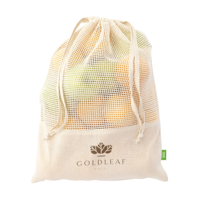 NATURA ORGANIC MESH BAG (120 G_&_M²) FRUIT BAG in Naturel