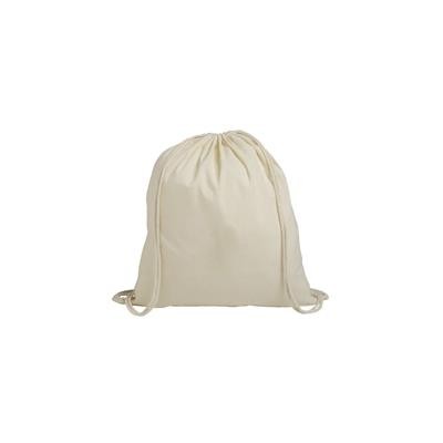 NATURAL DRAWSTRING BACKPACK