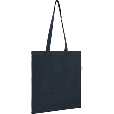 NEWBARN 8OZ RECYCLED COTTON TOTE in Blue Navy