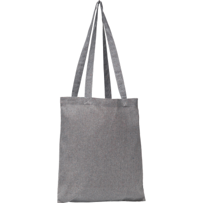 NEWCHURCH ECO RECYCLED COTTON TOTE SHOPPER in Grey