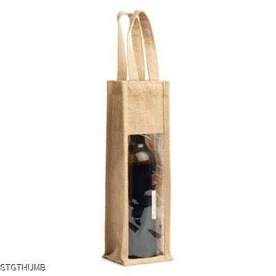 NIMBA LAMINATED YUTE BAG with Window