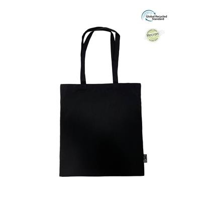 NINGA AWARD-WINNING BLACK ECO SHOPPER 5OZ TOTE BAG