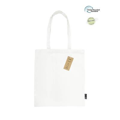 NINGA AWARD-WINNING WHITE ECO SHOPPER 5OZ TOTE BAG