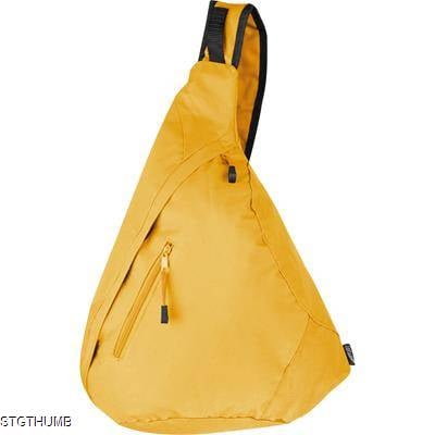 NYLON SLING SHOULDER BAG in Yellow