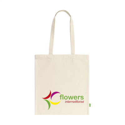 ORGANIC CANVAS GOTS SHOPPER (320 G & M²) in Ecru