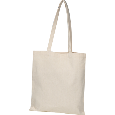 ORGANIC COTTON BAG (GOTS) in Beige