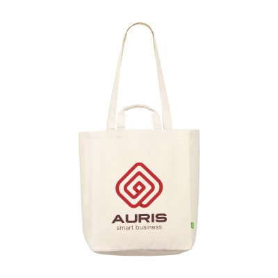 ORGANIC COTTON CANVAS TOTE BAG (280 G & M²) in Ecru