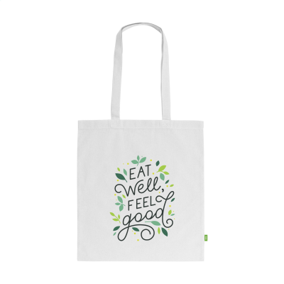 ORGANIC COTTON SHOPPER (140 G & M²) BAG in White