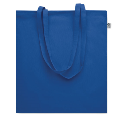 ORGANIC COTTON SHOPPER TOTE BAG in Blue