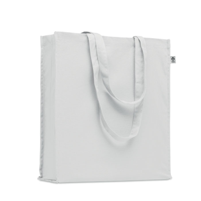 ORGANIC COTTON SHOPPER TOTE BAG in White