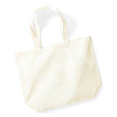 ORGANIC PREMIUM SUSTAINABLE COTTON MAXI TOTE