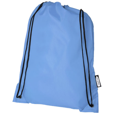 ORIOLE RPET DRAWSTRING BAG 5L in Light Blue