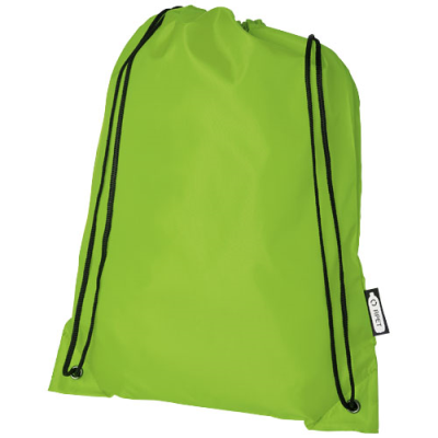 ORIOLE RPET DRAWSTRING BAG 5L in Lime