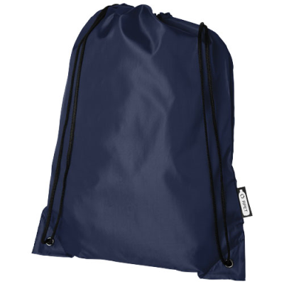 ORIOLE RPET DRAWSTRING BAG 5L in Navy