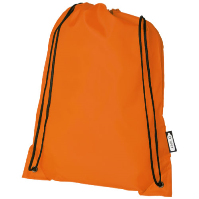 ORIOLE RPET DRAWSTRING BAG 5L in Orange