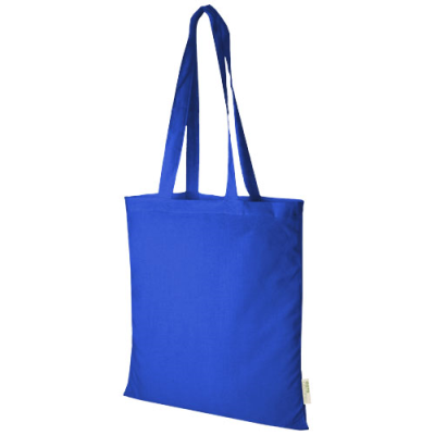 ORISSA 100 G & M² GOTS ORGANIC COTTON TOTE BAG 7L in Royal Blue