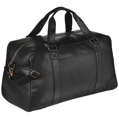 OXFORD WEEKEND TRAVEL DUFFLE BAG 25L in Solid Black