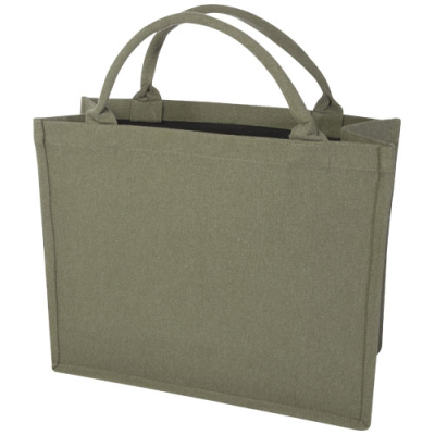 PAGE 500 G & M² AWARE™ RECYCLED BOOK TOTE BAG in Green