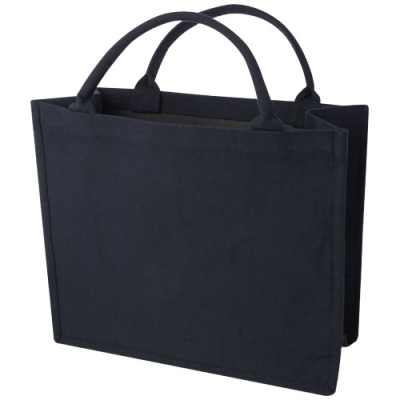 PAGE 500 G & M² AWARE™ RECYCLED BOOK TOTE BAG in Navy