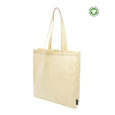 PAPA 5OZ ORGANIC COTTON ECO SHOPPER with Full Gusset & Long Handles