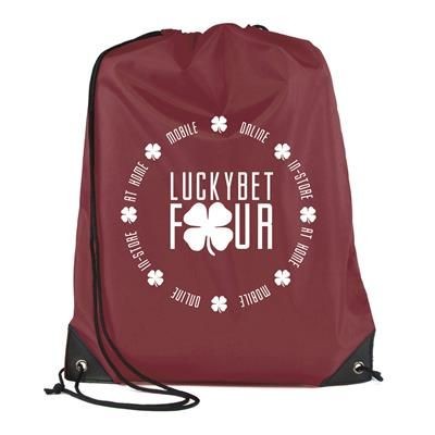 PEGASUS PLUS DRAWSTRING BAG in Burgundy