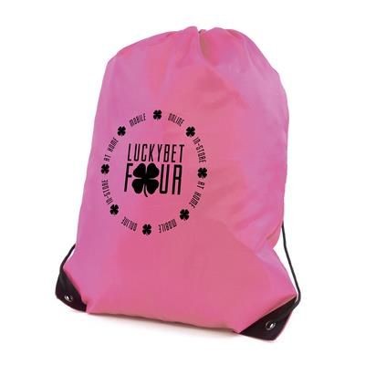 PEGASUS PLUS DRAWSTRING BAG in Light Pink