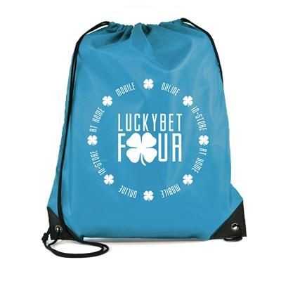 PEGASUS PLUS DRAWSTRING BAG in Turquoise