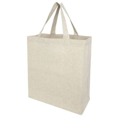 PHEEBS 150 G & M² RECYCLED GUSSET TOTE BAG 13L in Heather Natural