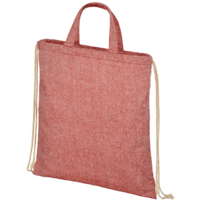 PHEEBS 210 G & M² RECYCLED DRAWSTRING BAG 6L in Heather Red