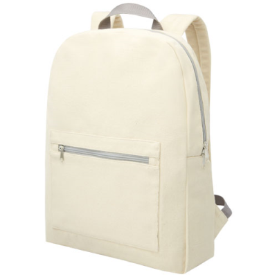 PHEEBS 450 G & M² RECYCLED COTTON AND POLYESTER BACKPACK RUCKSACK 10L in Natural