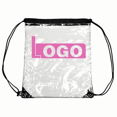 PLASTIC DRAWSTRING BACKPACKS