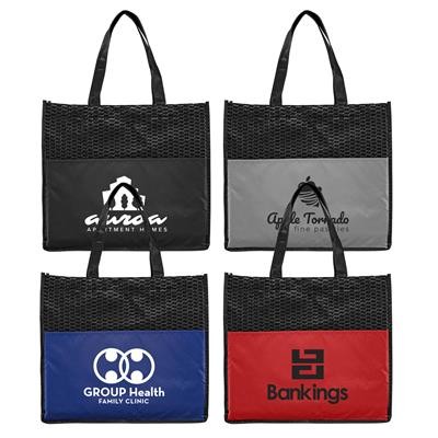 PLAZA DELUXE - NON-WOVEN CONVENTION TOTE BAG