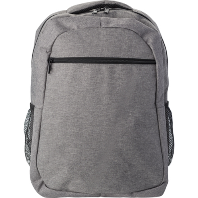 POLYESTER BACKPACK RUCKSACK in Grey