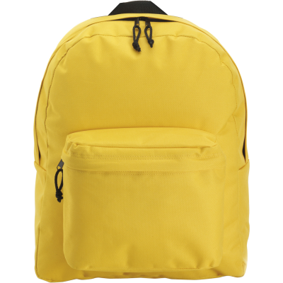 POLYESTER BACKPACK RUCKSACK in Yellow