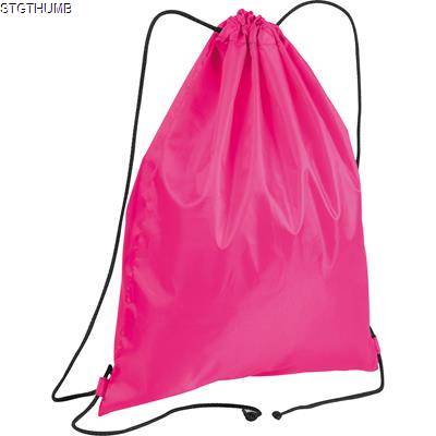 POLYESTER GYM DRAWSTRING BAG