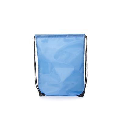 PREMIUM BACKPACK RUCKSACK with Drawstring Handles in Light Blue