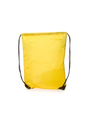 PREMIUM BACKPACK RUCKSACK with Drawstring Handles in Yellow